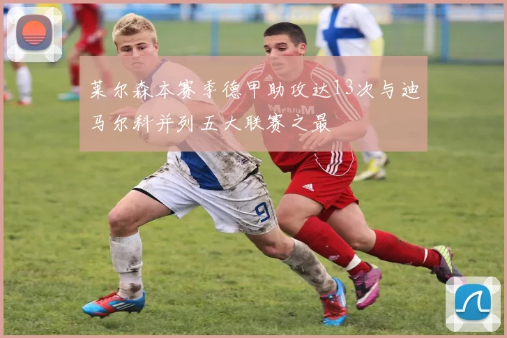 莱尔森本赛季德甲助攻达13次与迪马尔科并列五大联赛之最
